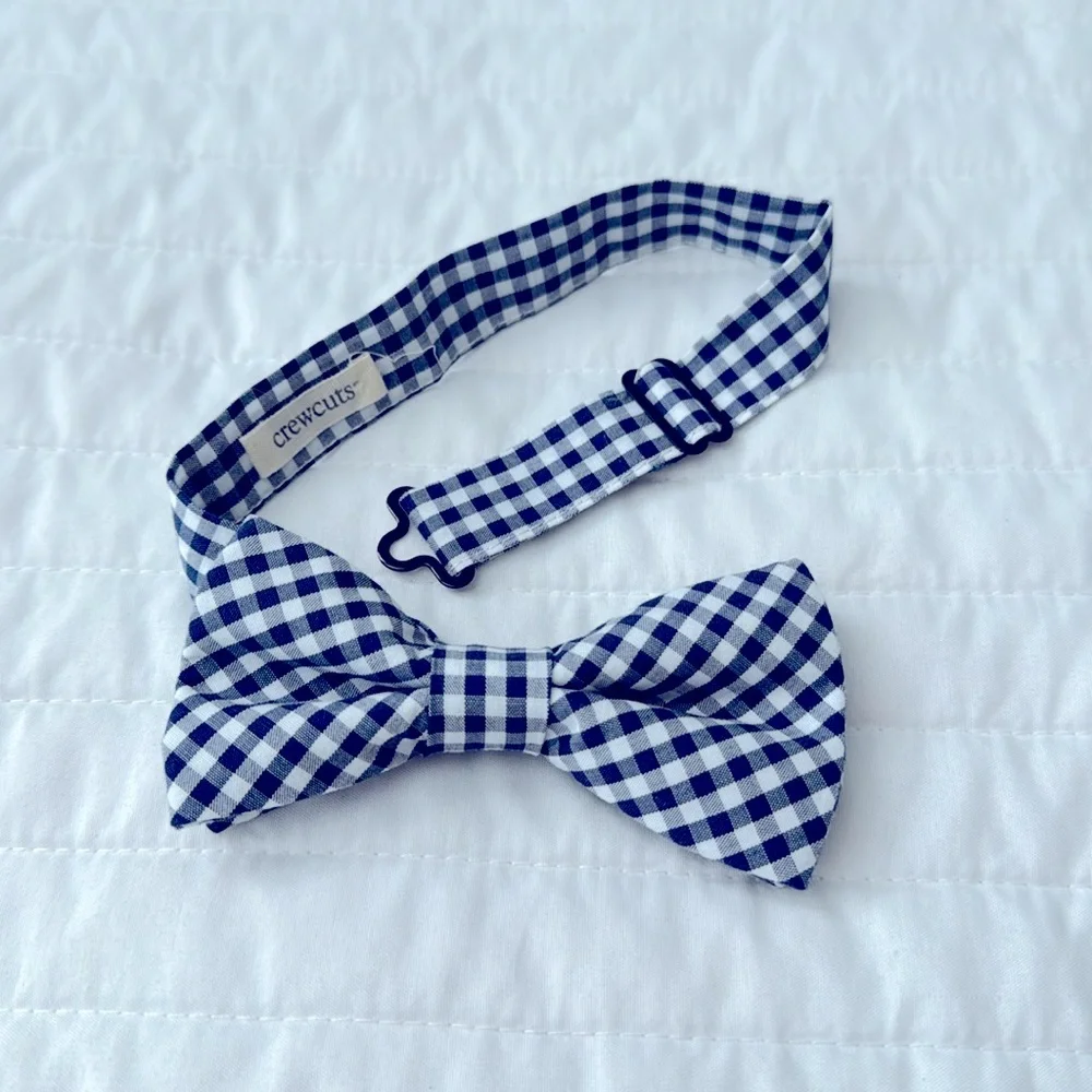 Crewcuts Boys’ Gingham Bow Tie